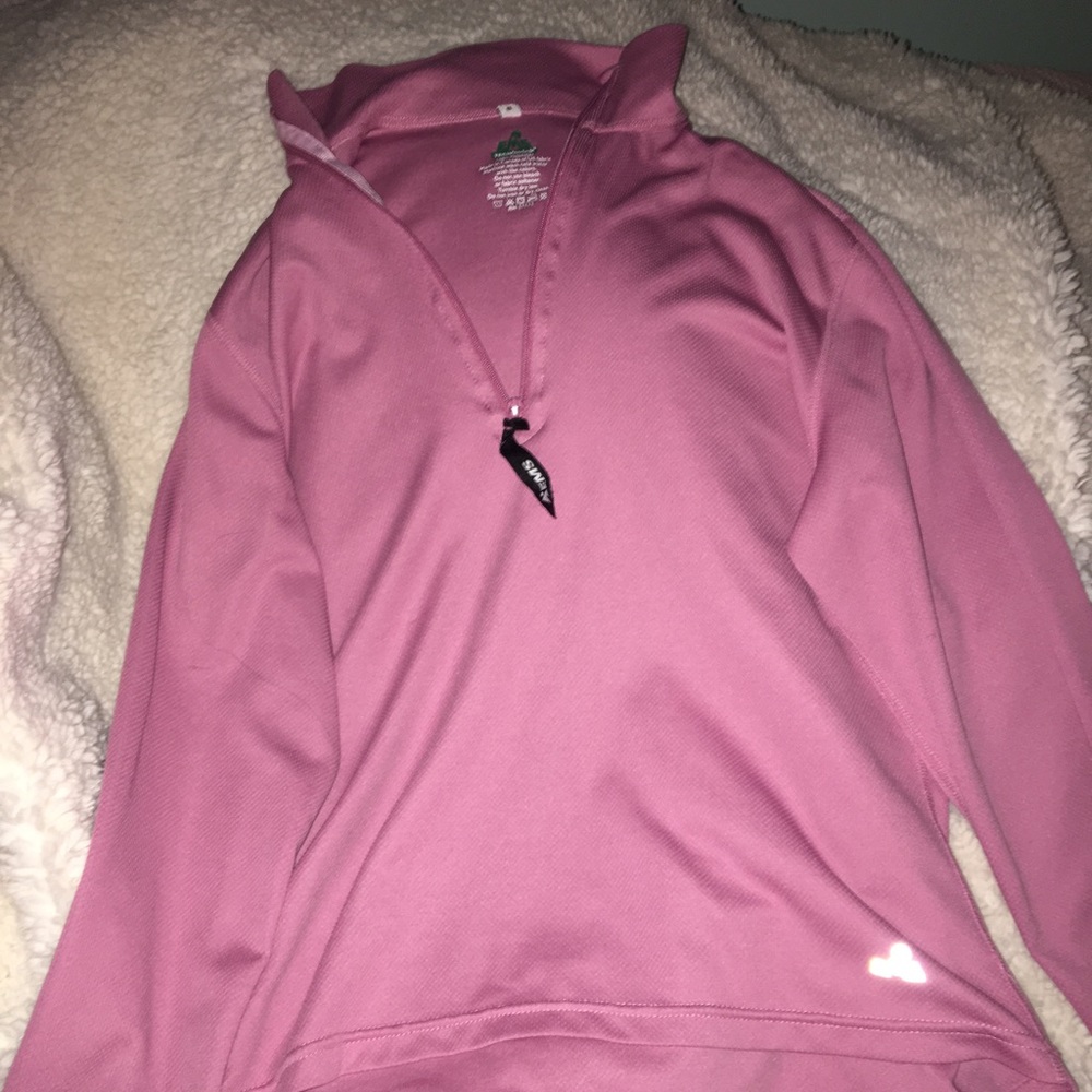 ems pink zip up